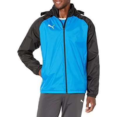 Abbildung von PUMA Herren All Weather Jacket TeamLIGA Allwetterjacke, Electric Blue Lemonade/Black, XXL