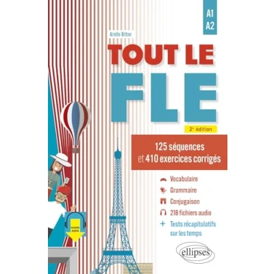 Abbildung von Tout le FLE (Français langue étrangère) A1 A2: 125 séquences et 410 exercices corrigés. (Fichiers audio)