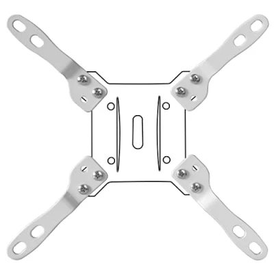 Abbildung von Drall VESA Adapter Universal für TV &amp; Monitor Wandhalterung Fernseher 32 55 Zoll 100 auf 200 LCD LED OLED Erweiterung Adapterplatten weiß Modell: AD6W
