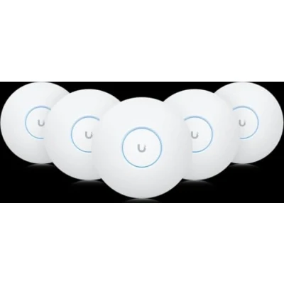 Abbildung von Ubiquiti U7 Pro WiFi 7 Access Point 5er Pack BE9300 Tri Band, 1x 2.5GbE LAN, 140m² Abdeckung