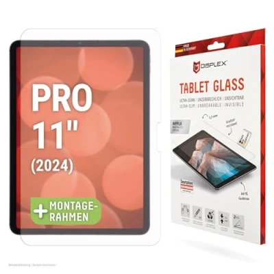 Abbildung von iPad Pro 11 (2024) Panzerglas Displex Tablet Glass Screenprotector Displayschutz aus Glas für das