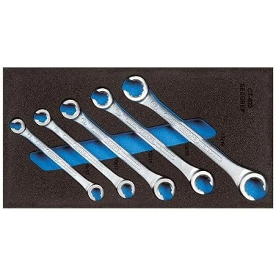 Abbildung von GEDORE 1500 CT1 400 Doppel Ringschlüsselsatz Schaumstoff