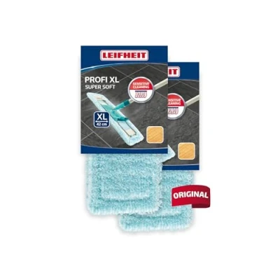 Abbildung von Leifheit Wischbezug Profi XL super soft 2er Set
