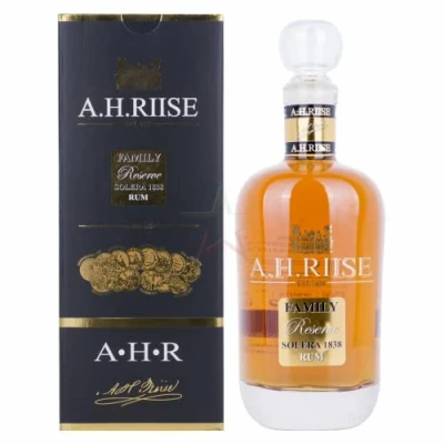 Abbildung von A.H. Riise Family Reserve Solera 1838 Limited Edition Rum 42,00% 0,70 Liter