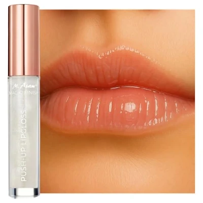 Abbildung von M. Asam MAGIC FINISH Push up Lipgloss Cool Diamond (4 ml) Plumping Transparenter Für Volle, Glänzende Lippen, Angereichert Mit Hyaluron, Prickelnder Effekt.
