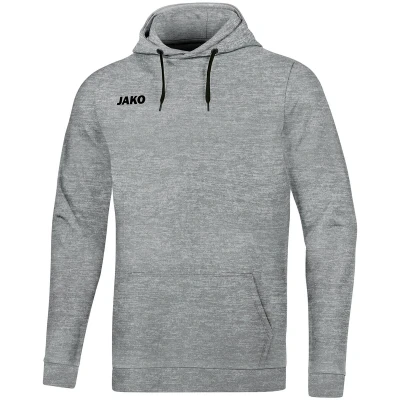Abbildung von JAKO Unisex Kinder Base Kapuzensweat, Hellgrau Meliert, 140 EU