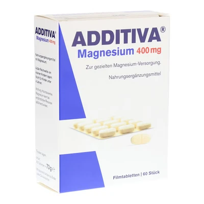Abbildung von Additiva Magnesium 400 mg Filmtabletten 60 St