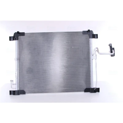 Abbildung von NISSENS 940616 Klimakondensator ohne Trockner Aluminium 642 R 134a INFINITI: EX Schrägheck