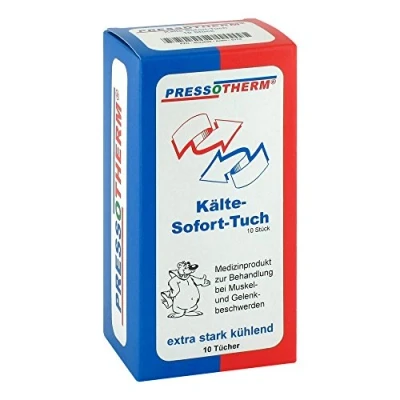 Abbildung von Pressotherm Kälte Sofort Tuch 10 St