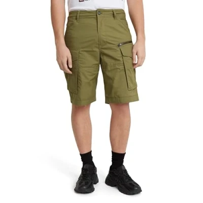 Abbildung von G STAR RAW Herren Rovic Zip Relaxed Shorts, Grün (smoke olive D08566 D308 B212), 32
