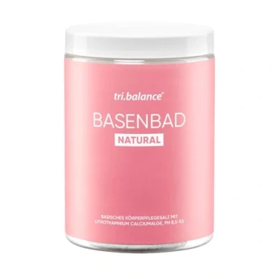 Abbildung von tri.balance Basenbad NATURAL 675 g Körperpflegesalz, Badesalz I Natürliche marine Calciumalge zur basischen Hautpflege pH Wert 8,5 9,5