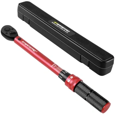 Abbildung von ATsafepro Drehmomentschlüssel 3/8 Zoll, Auto 5 60Nm, Fahrrad ±3% Fehlergenauigkeit mit 72 Zähne for Motorrad und Fahrzeugwartung
