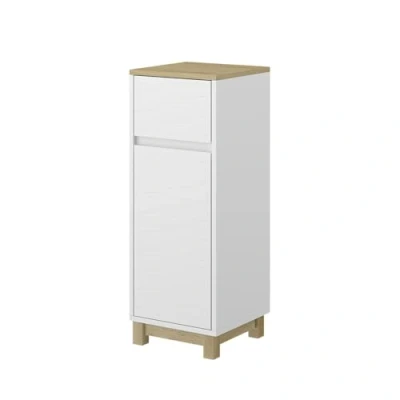 Abbildung von Vicco Midischrank Livia, Weiß, 30 x 80 cm mit Schublade