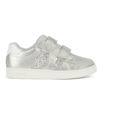 Abbildung von Geox Eclyper GIRL Sneaker low für Kinder, Größe: 29, Silver Schuhe