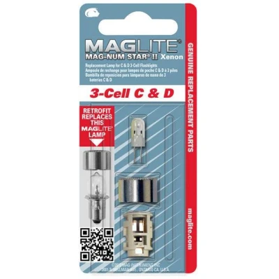 Abbildung von MagLite Ersatzbirne LMXA301 Mag Num Star Xenon (3 C &amp; D Batterien)