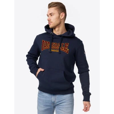 Abbildung von Lonsdale London Hooded Classic LL002 Männer Kapuzenpullover blau S