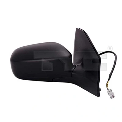 Abbildung von Außenspiegel Tyc 312 0034 links schwarz konvex, beheizbar, für elektr.Spiegelverstellung HONDA: CIVIC 7 Hatchback