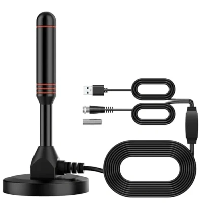 Abbildung von 2024 Dvb T2 Antenne t TV HDTV Dvbt Antenne/AVK25 Plus/ALU Massivkern Für Maximale Signalqualität/DVB &amp; DVBT2 HD
