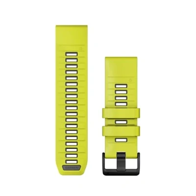 Abbildung von Garmin QuickFit Armband 26 mm Silikon Amp Yellow/ Graphit