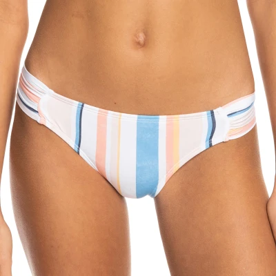 Abbildung von Roxy Printed Beach Classics Bikinihose mit mittlerer Bedeckung für Frauen Rosa