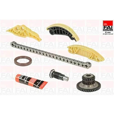Abbildung von FAI AutoParts TCK179 Steuerkettensatz mit Dichtungen, Zahnrädern Simplex, Kette geräuscharm AUDI: A5 B8 Coupe, A4 Avant, A6 C7 Limousine