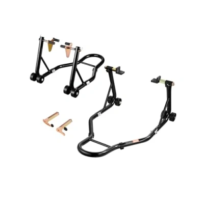 Abbildung von VEVOR Motorrad Ständerlift vorne und hinten Spoolift, Paddock Schwingarm 50kg