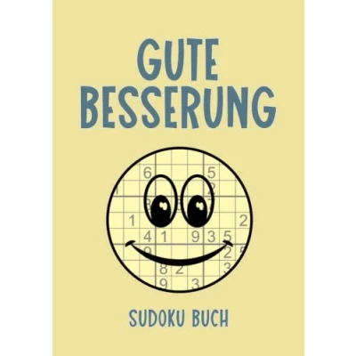 Abbildung von Gute Besserung Sudoku Buch: 200 Rätsel leicht bis schwer Aufmunterung Geschenke für Männer und Frauen kleines Geschenk den Krankenhausaufenthalt