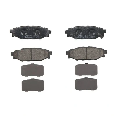 Abbildung von BRECK 24271 00 702 10 Bremsbelagsatz mit akustischer Verschleißwarnung SUBARU: Forester IV, III, XV I, TOYOTA: GT86 Coupe