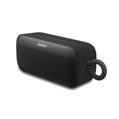 Abbildung von Bose Neu SoundLink Plus: Bluetooth Boombox, kabelloser Außen Lautsprecher mit bis zu 20 Stunden Akkulaufzeit, Schwarz