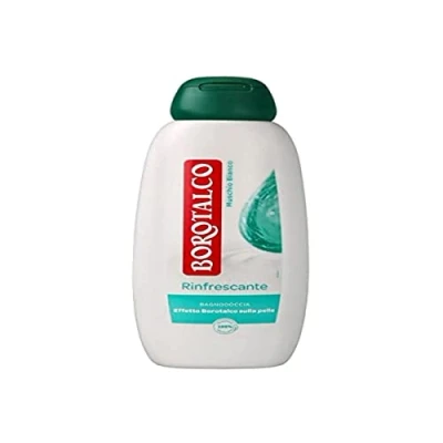 Abbildung von 12x Borotalco Rinfrescante Muschio bianco Weißer Moschus Body Wash, Duschgel, Erfrischende Formel, Dermatologisch getestet, 450 ml + Italian Gourmet Polpa 450ml