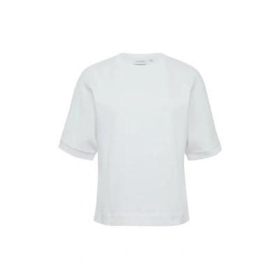 Abbildung von comma casual identity Kurzarmim Relaxed FIT MIT RÜCK Tshirt print, Damen, Größe: 34, Weiß