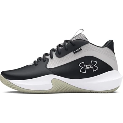 Abbildung von Under Armour Court Performance Lockdown Basketballschuh, Größe: 42, Black Leder/synthetik