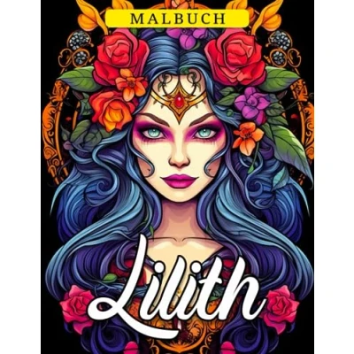 Abbildung von Lilith Malbuch: Wunderbare Ausmalbilder mit beeindruckenden Illustrationen von schönen Frauen zum Entspannen und Abschalten für Erwachsene