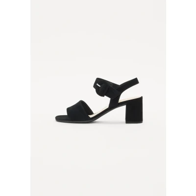 Abbildung von Gabor Riemensandalette, Damen, Größe: 38, Schwarz Schuhe