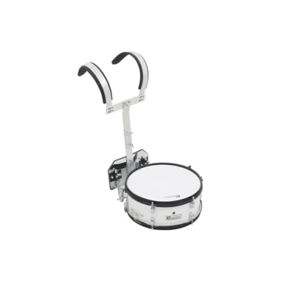 Abbildung von DIMAVERY MS 200 Marsch Snare, weiß PRO Marschtrommel