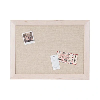 Abbildung von Bi Office Kamashi Bianco Stoff Pinnwand, MDF Rahmen, 60x45cm