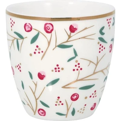 Abbildung von Greengate Tasse Mini Latte Cup Maise White