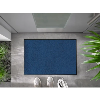 Abbildung von Wash+Dry Fußmatte, Original Navy 60x90cm, innen und außen, waschbar, blau