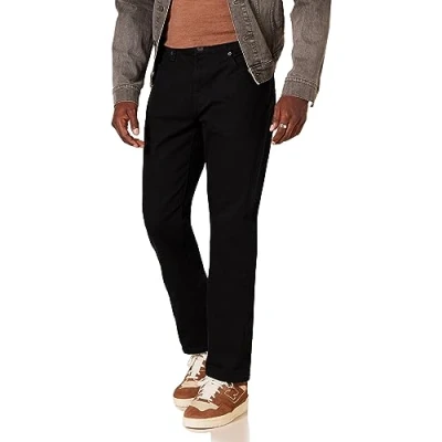 Abbildung von Amazon Essentials Herren Slim Fit Jeans, Schwarz, 36W / 33L