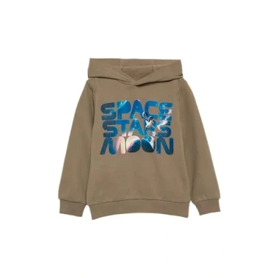 Abbildung von s.Oliver MIT Frontprint Kapuzenpullover für Kinder, Größe: 92/98, Cognac