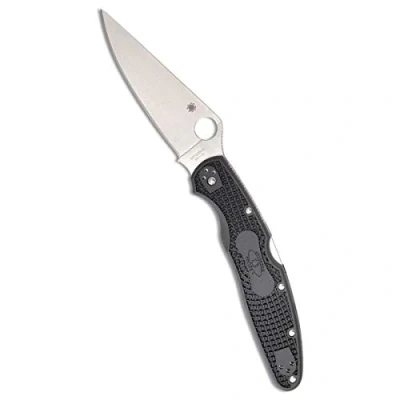 Abbildung von Spyderco Police 4 Taschenmesser Schwarz, FRN