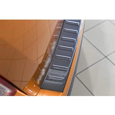 Abbildung von tuning art L250 Edelstahl Ladekantenschutz Anthrazit passend für Opel Mokka X