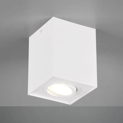 Abbildung von Trio Leuchten Deckenleuchte Biscuit 613000131, Metall Weiß matt, exkl. 1x GU10