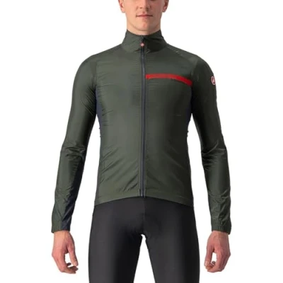 Abbildung von Castelli 4521511 SQUADRA STRETCH Jacket Men&#039;s MILITARY GREEN/DARK GRAY S