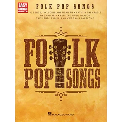 Abbildung von Folk Pop Songs: For Easy Guitar with Notes &amp; Tab