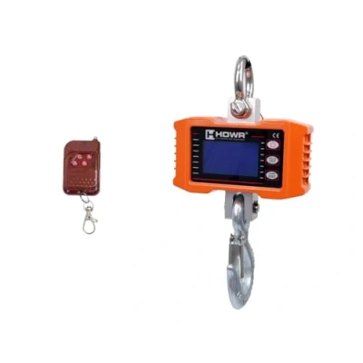 Abbildung von Hakenwaage 500 kg, inklusive Fernbedienung, Hängewaage, Bildschirm Pause, Waage Tara, LCD Digitalanzeige, Messung in Kilogramm und Pfund, HDWR wagPRO H500P