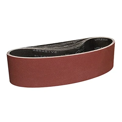 Abbildung von Sruhrak Schleifbänder 100X915mm,Professional Schleifband für Bandschleifer,für Holz Metall und Farbe (10 Stück, Körnung 120)