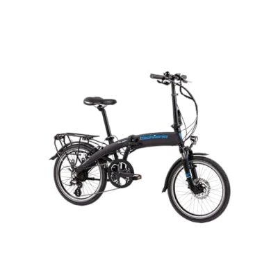 Abbildung von F.lli Schiano Unisex Adult Galaxy E Bike, Schwarz Blau, 20 Zoll