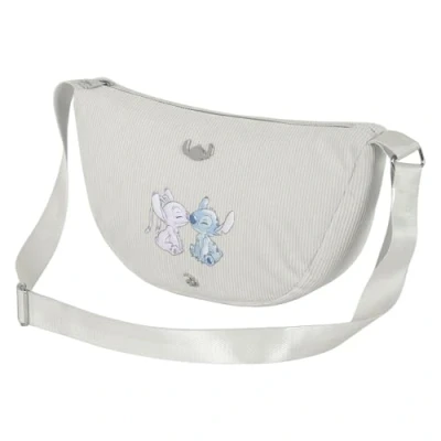 Abbildung von Karactermania Umhängetasche Disney Lilo &amp; Stitch weiße Schultertasche Brusttasche Kordtasche
