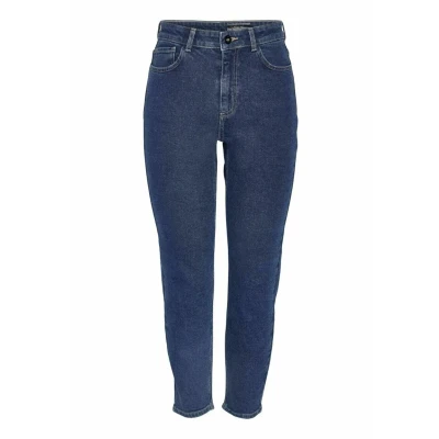 Abbildung von NOISY MAY Damen NMMONI HW ANK Jeans AZ365DB NOOS Jeanshose, Dark Blue Denim, 25W/ x 32L